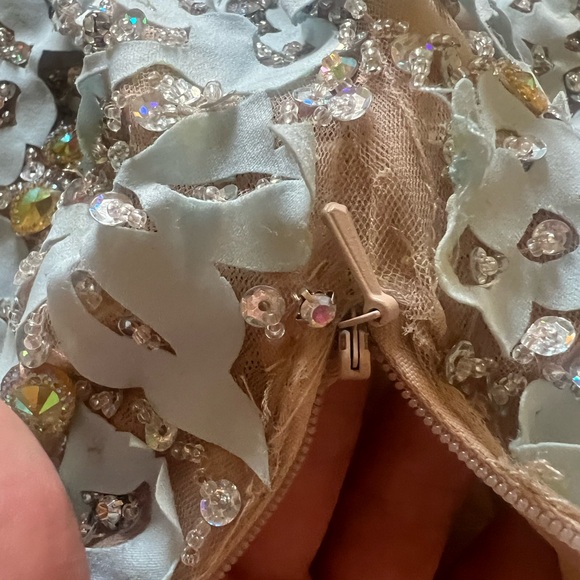 RARE RHINESTONE CORSET EVENING GOWN PROM DRESS offers welcome🩷 - Picture 15 of 16